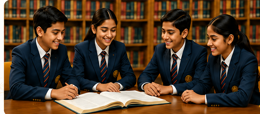 Students at Swarjyoti